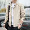 Autumn / Winter Men Jacket Casual Coat, Size: 2XL(2110 Without Velvet Khaki)