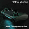 KM048 For PS4 Bluetooth Wireless Gamepad Controller 4.0 With Light Bar(Mountain Blue)