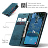 For Samsung Galaxy A56 CaseMe 013 Multifunctional Horizontal Flip Leather Phone Case(Blue)