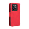 For Realme GT 7 Pro 5G Skin Feel Calf Texture Card Slots Leather Phone Case(Red)