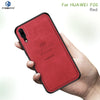 PINWUYO Shockproof Waterproof Full Coverage PC + TPU + Skin Protective Case for Huawei P20(Red)