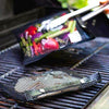 Barbecue Heat Resistant Non-stick Grilling Mesh BBQ Baking Bag, Size: 24 x 14cm (Black)