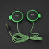 Shini Q940 3.5mm Super Bass EarHook Earphone for Mp3 Player Computer Mobile(Green No Mic)