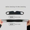 Strong Blackout Soft Relieve Fatigue Eye Protection Skin-Friendly Breathable Elasticity Washable Eye Mask, Size: M(Black)