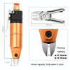 HSD HS-5+F1S Cut Plastic Set 2 In 1 Pneumatic Snip Plier Cutting Metal Plastic Model Scissor Tool