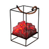 Imitation Charcoal Flame Lamp LED Wrought Iron Holiday Decoration, Spec: Charcoal E