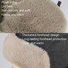 Windproof Padded Thickened Snow Hat Cold Protective Ear Hat, Size: One Size(Black)