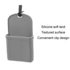 Wear-Resistant Silicone Mobile Phone Bag For Car Air Outlet(Red)