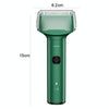 Men Reciprocating 3-Blade Rechargeable Shaver Washable Portable Beard Razor(Black)