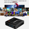 GD10 64G Built-In 30000+ Games Dual System Set-Top Box 3D Home 4K HD  TV Game Console Box AU Plug(Black)