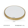 17x1.5cm Round Increased Plate Jewelry Display Microfiber Jewelry Props Display Rack