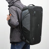MINGLU Large-Capacity Dry And Wet Separation Gym Bag Messenger Training Bag(Grey)