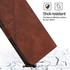 For Asus Zenfone 11 Ultra Crossbody 3D Embossed Flip Leather Phone Case(Brown)