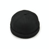 G12788 Iron Mark Street Melon Skullcap Retro Flanged Landlord Hat without Eaves, Size: 58cm(Dark Gray)