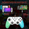 788 Bluetooth 5.0 Wireless Game Controller for Nintendo Switch(Green Blue)