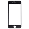 0.1mm 9H Full Screen Flexible Fiber Tempered Glass Film for iPhone 6 Plus & 6s Plus(Black)