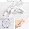 5 PCS Clear Empty Travel Portable Refillable Plastic Pump Bottle Containers, 10ml