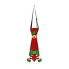 Christmas Children Cartoon Ties Holiday Party Performance Costume Props, Color: Elf Hat+Elf Legs