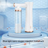 XL022 Blue Light Nano High Pressure Oxygen Handheld Home Beauty Instrument Essence Importer(White)