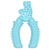 Crocodile Pliers Dog Chew Toy - Blue - Durable TPR Teething Stick