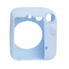 For FUJIFILM instax mini 12 Soft Silicone Camera Protective Case(Blue)