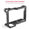 YELANGU C18 YLG0915A-A Video Camera Cage Stabilizer for Panasonic Lumix DC-S1H / DC-S1 / DC-S1R (Black)