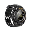 EX16S Sports Smart Watch IP67 Waterproof Outdoor Bluetooth Remote Pedemeter Long Standby (Black)