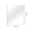 86x86mm CAir Conditioning Switch Control Panel Anti-Touch Dust-Proof Protective Cover(Transparent)