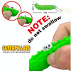 10 PCS Squeeze Caterpillar Vent Decompression Toy(Random Color Delivery)