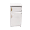 1:12 Doll House Mini Kitchen Model Refrigerator(White)