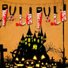8pcs +12pcs Halloween Imitation Blood Knife Pendant Decorative Flag Haunted House Door Curtain