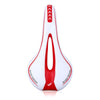 YAFEE YF-1018 Mountain Bike Saddle Bicycle Riding Saddle Bicycle Saddle(White Red)