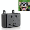 Ultrasonic Dog Repeller Pet Automatic Bark Stopper Dog Training Supplies, Specification: CSB20 (Rechargeable)(Black)