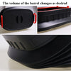 18L Folding Trash Can Telescopic Storage Box Storage Bucket Folding Water Bucket(English Black With Lid)