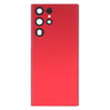 Samsung S22 Ultra 5G Back Cover with Lens Cover - Red