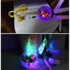 Mini Fun Kids Toy Suspended Crystal Ball Sensing Aircraft Hand Induction Flying Aircraft with Colorful LED Light, without Remote Control