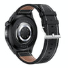 HDT 3 Max 1.6 inch Leather Band IP67 Waterproof Smart Watch Support Bluetooth Call / NFC(Black)