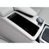 Car Carbon Fiber Central Control Storage Box Square Cover 2046800107 for Mercedes-Benz C-Class W204 2007-2014, Left Driving