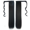 1B# Invisible Seamless Bandage-style  Wig Long Straight Hair Wig Ponytail