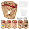 Valentine Day Bottle Shape Greeting Card Holiday Gift Exchange Card Kids Party Favor Message Card, Spec: 24pcs /Set