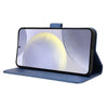 For Samsung Galaxy S24 FE 5G Diamond Texture Leather Phone Case(Blue)