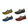 PVC + EVA Material Wading Beach Shoes Couple Breathable Slippers, Size: 39(Black)