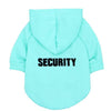 Fleece Teddy Dog Hoodie, Pink & Green, Medium