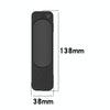 Silicone Protective Case Cover For Apple TV 4K 4th Siri Remote Controller(Black)