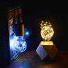 G95 E27 3W 80 LM Filament Retro Fairy LED String Light Bulb, AC 220V (Colorful Light)