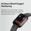GTS6 1.69 inch Runmefit  Pressure MET BT Call Smart Watch, Heart Rate / Blood Pressure / Body Temperature(Black)