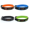 Reflective Dog Collar & Lead Set, Orange, Small (2.0*35*40cm) - Breathable Polyester