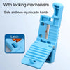 1.9-3.0mm Fiber Optic Tube Unbundle Skylight Longitudinal Cable Unbundling Knife(Blue)