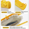 Naturehike Touch Screen Cell Phone IPX8 Waterproof Bag Swimming Diving Bag Trail Rafting Equipment, Color: 5.6L Yellow