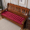155x48x8cm Thickened Soft Home Recliner Cushions Garden Rocking Chair Cushions(Navy Blue)